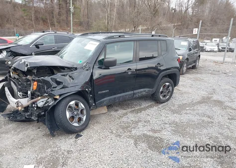 2018 Jeep Renegade Sport 4X4 из США, поврежденный, VIN ZACCJBAB2JPJ71203